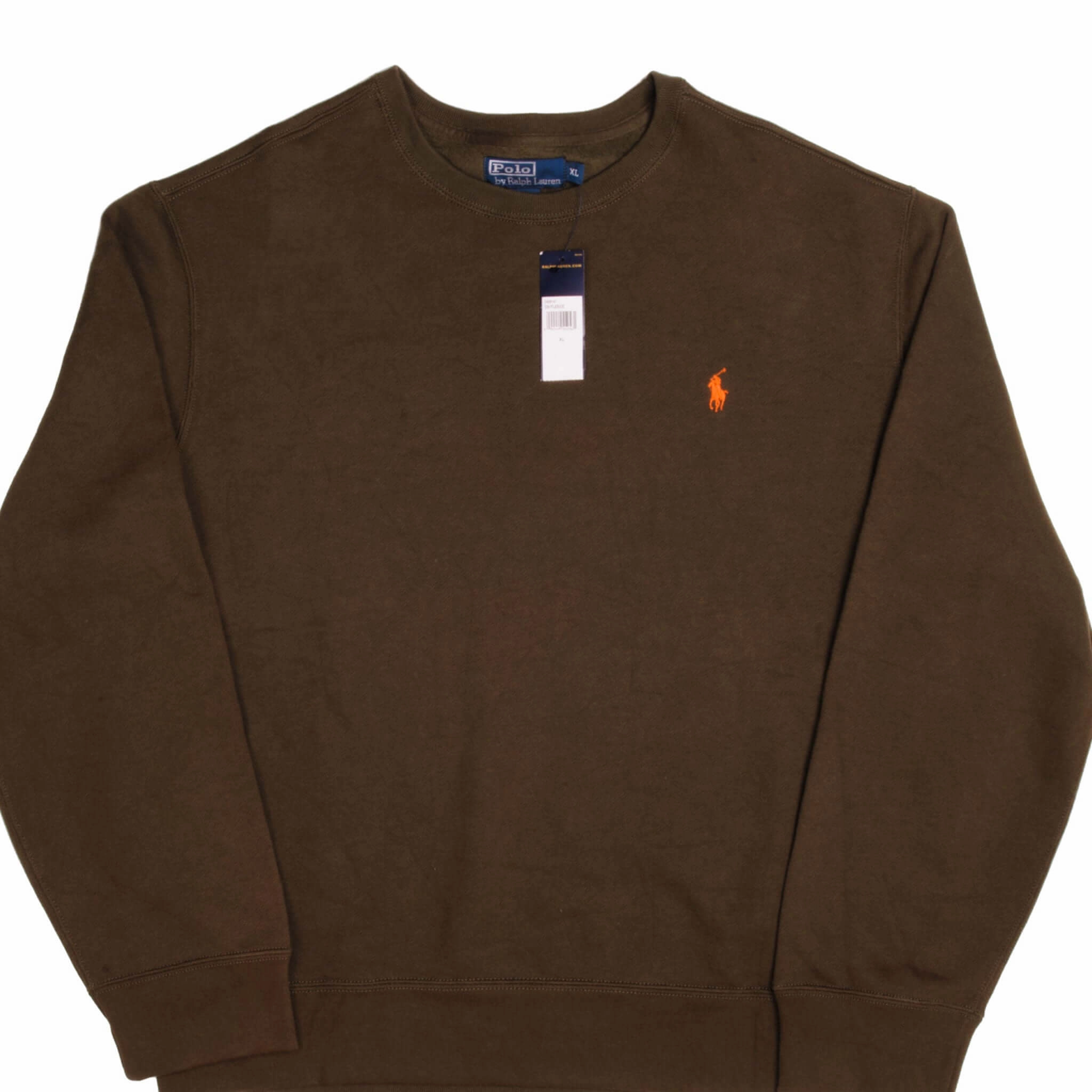 twill Warm Essentials VINTAGE POLO RALPH LAUREN SWEATSHIRT SIZE XL 1990s DEADSTOCK