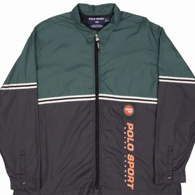 Defy Present VINTAGE POLO SPORT RALPH LAUREN WINDBREAKER JACKET 1990S SIZE XL