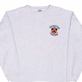 VINTAGE PRINCETON UNIVERSITY SWEATSHIRT 1990S LARGE MADE IN USA product satin lining luxury
