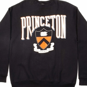 Classic Comfort Printed VINTAGE PRINCETON UNIVERSITY SWEATSHIRT SIZE LARGE MADE IN USA
