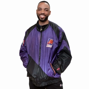 VINTAGE PRO PLAYER NBA PHOENIX SUNS JACKET SIZE XL Articulated Sleeves
