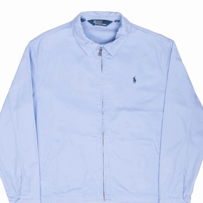 VINTAGE RALPH LAUREN BLUE HARRINGTON GOLF JACKET 1990S LARGE leggings