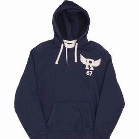 Urban Essential Warm and Cozy VINTAGE RALPH LAUREN R WING 67 HOODIE SWEATSHIRT SIZE XL 1990S