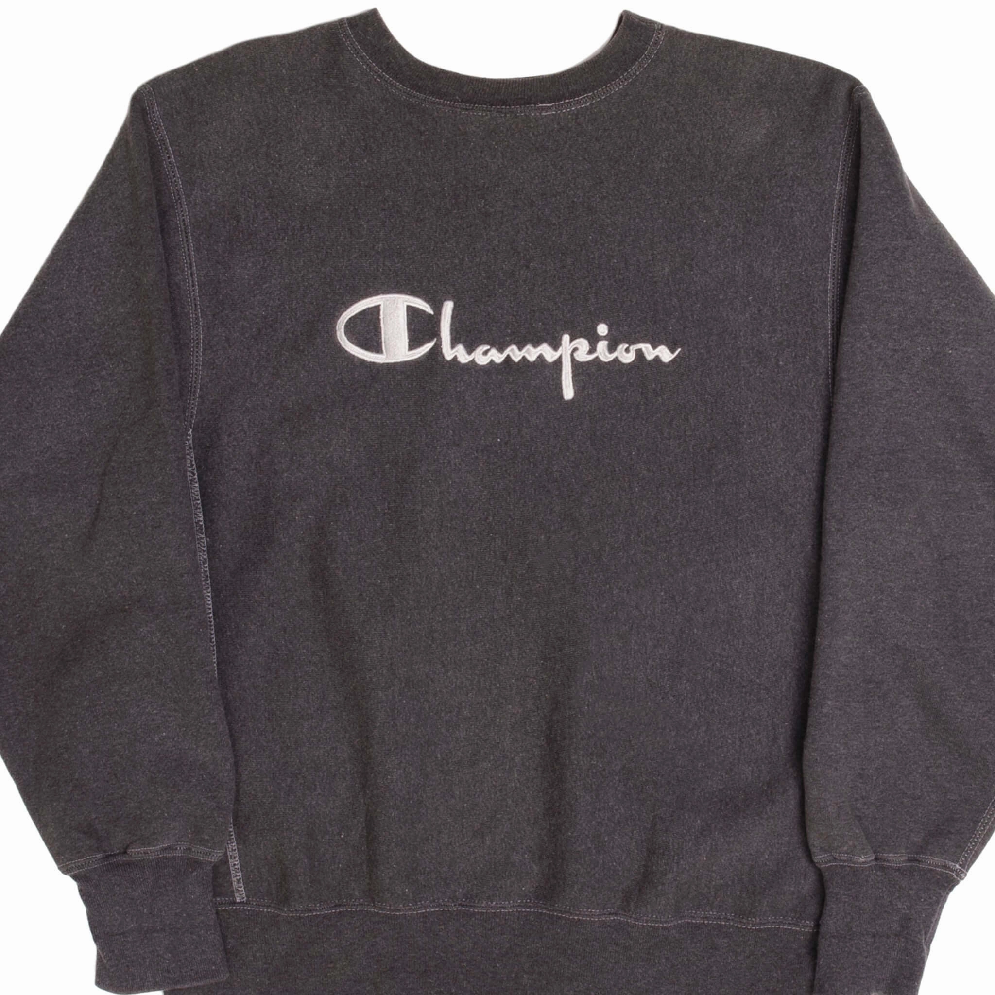 Weekend Casual VINTAGE REVERSE WEAVE CHAMPION SPELLOUT SWEATSHIRT 1990S LARGE MADE USA