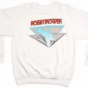 Comfy Hoodie VINTAGE ROBIN TROWER TOUR '88 SWEATSHIRT SIZE XL MADE IN USA