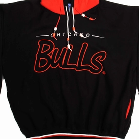 VINTAGE STARTER NBA CHICAGO BULLS HOODIE SWEATSHIRT SIZE XL 1990s Stylish Layer Winter Essential