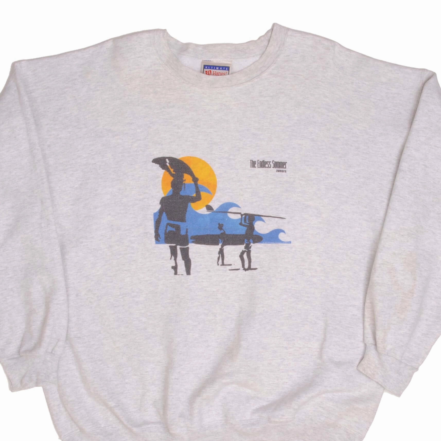 Side Pockets Urban Hoodie VINTAGE THE ENDLESS SUMMER ZUMARA SWEATSHIRT 1990S XL MADE IN USA