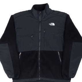 Flexible Outerwear Layer Up VINTAGE THE NORTH FACE POLARTEC DENALI BLACK FLEECE JACKET LARGE