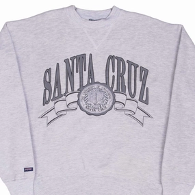 VINTAGE UCSC UNIVERSITY CALIFORNIA SANTA CRUZ SWEATSHIRT 1990S MEDIUM MADE USA product stud toughness Seasonal Trend