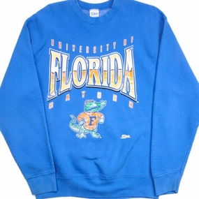 VINTAGE UNIVERSITY OF FLORIDA GATORS FOOTBALL TEAM SIZE LARGE MADE IN USA shrink-resistant