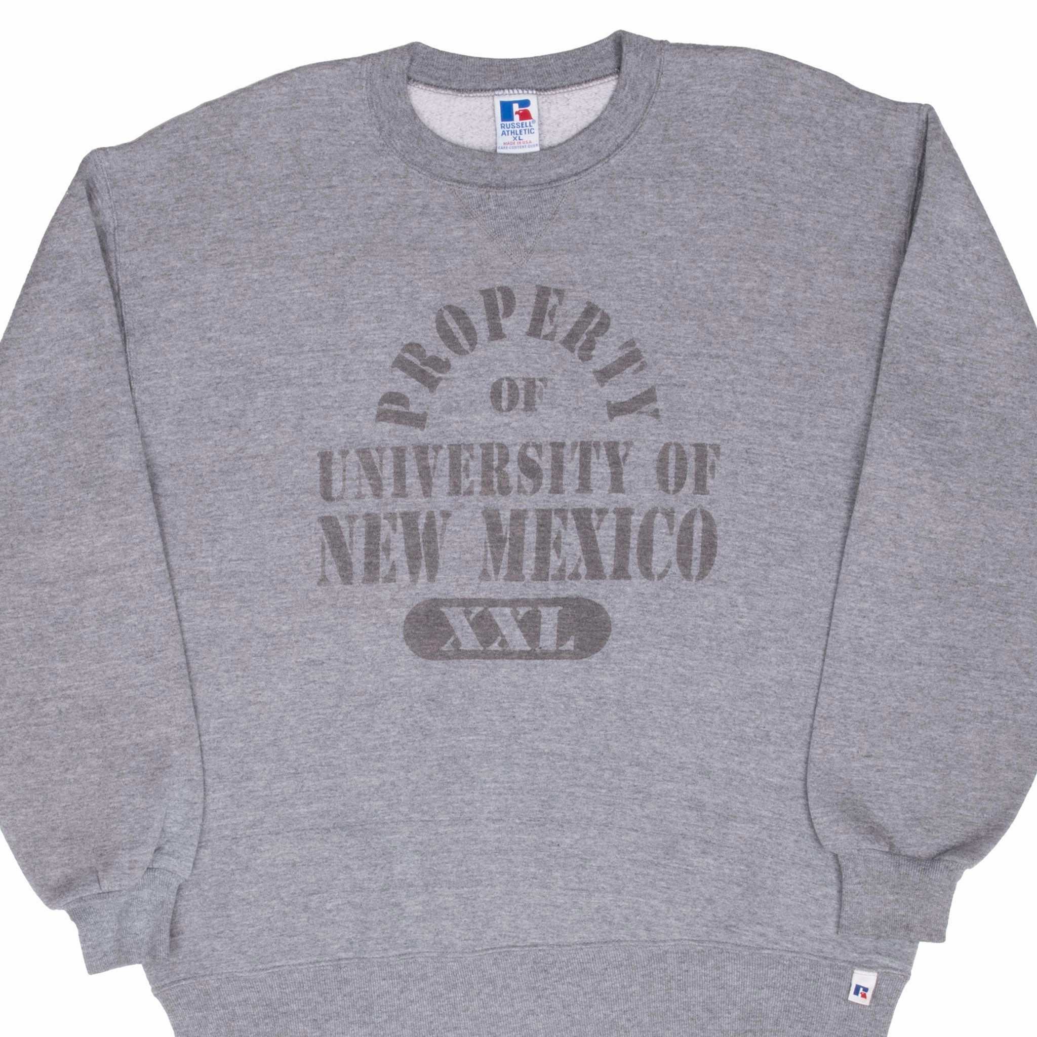 Lounge Style solo wear VINTAGE UNIVERSITY OF NEW MEXICO RUSSELL SWEATSHIRT 1990S XL MADE IN USA