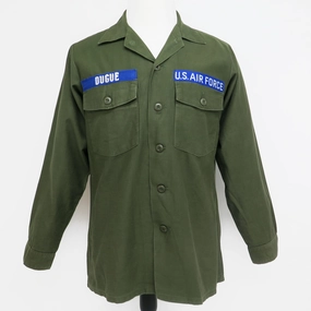 Night Out Fashionable Hoodie VINTAGE US AIR FORCE UTILITY SHIRT P-64 P64 1976 SIZE 15 1/2 X 33