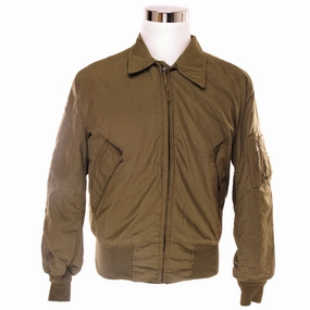 Fleece Lined VINTAGE US ARMY COLD WEATHER JACKET 1980 SIZE MEDIUM REGULAR