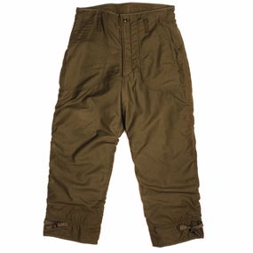 VINTAGE US ARMY COLD WEATHER PERMEABLE TROUSERS PANTS 1978 SIZE MEDIUM W34 L29 NOS Casual Movement Wrinklefree