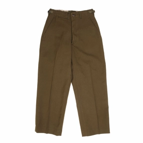 Adaptable Fit VINTAGE US ARMY FIELD TROUSERS PANTS 1951 KOREAN WAR SIZE SHORT XS