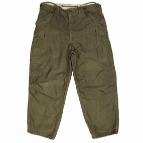 Daywear Durable Waistband VINTAGE US ARMY FIELD TROUSERS PANTS M51 1952 KOREAN WAR LARGE REG W38 L30