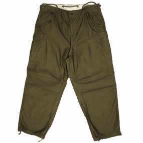 Layered Wear Sport Friendly VINTAGE US ARMY FIELD TROUSERS PANTS M51 1952 KOREAN WAR LARGE REG W38 L30