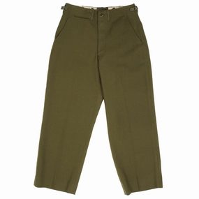 Stay Active VINTAGE US ARMY FIELD WOOL TROUSERS PANTS 1951 KOREAN WAR SIZE SMALL SHORT NOS