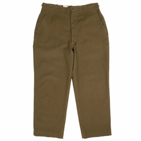 Wrinkle-Resistant UVProtection VINTAGE US ARMY M51 FIELD WOOL TROUSERS PANTS 1952 KOREAN WAR SZE MEDIUM REGULAR
