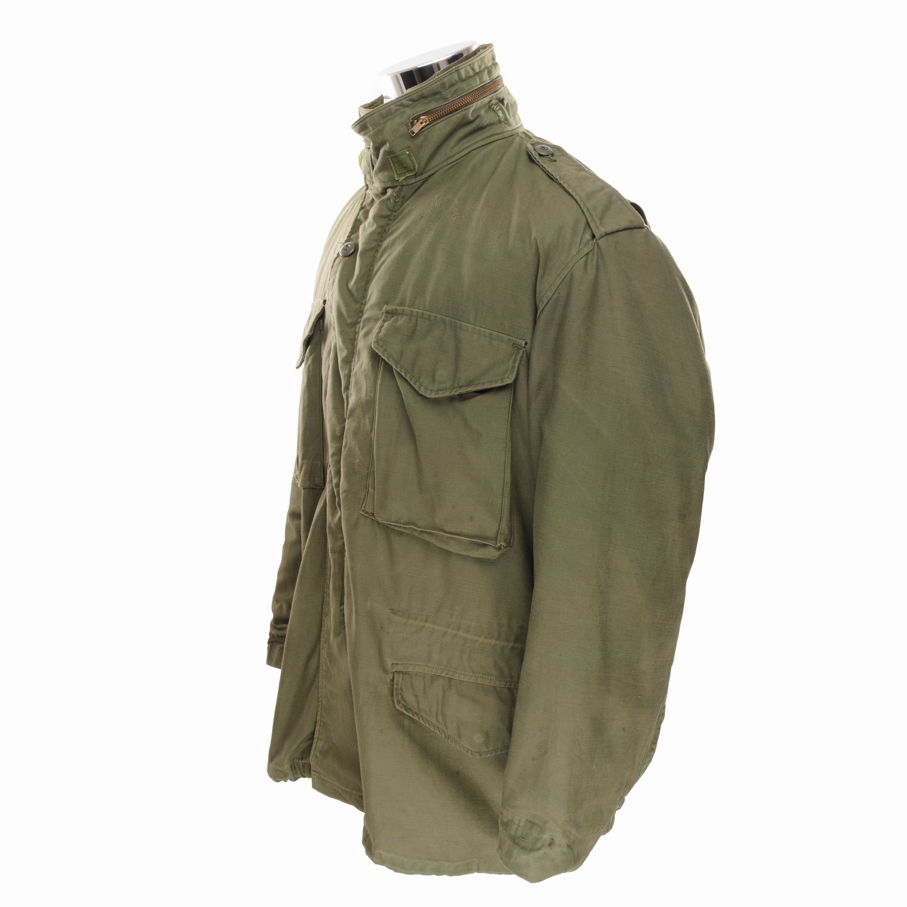 VINTAGE US ARMY M65 ALPHA IND FIELD JACKET 1972 VIETNAM WAR SIZE LARGE REGULAR suitable for charity events Essential Comfort