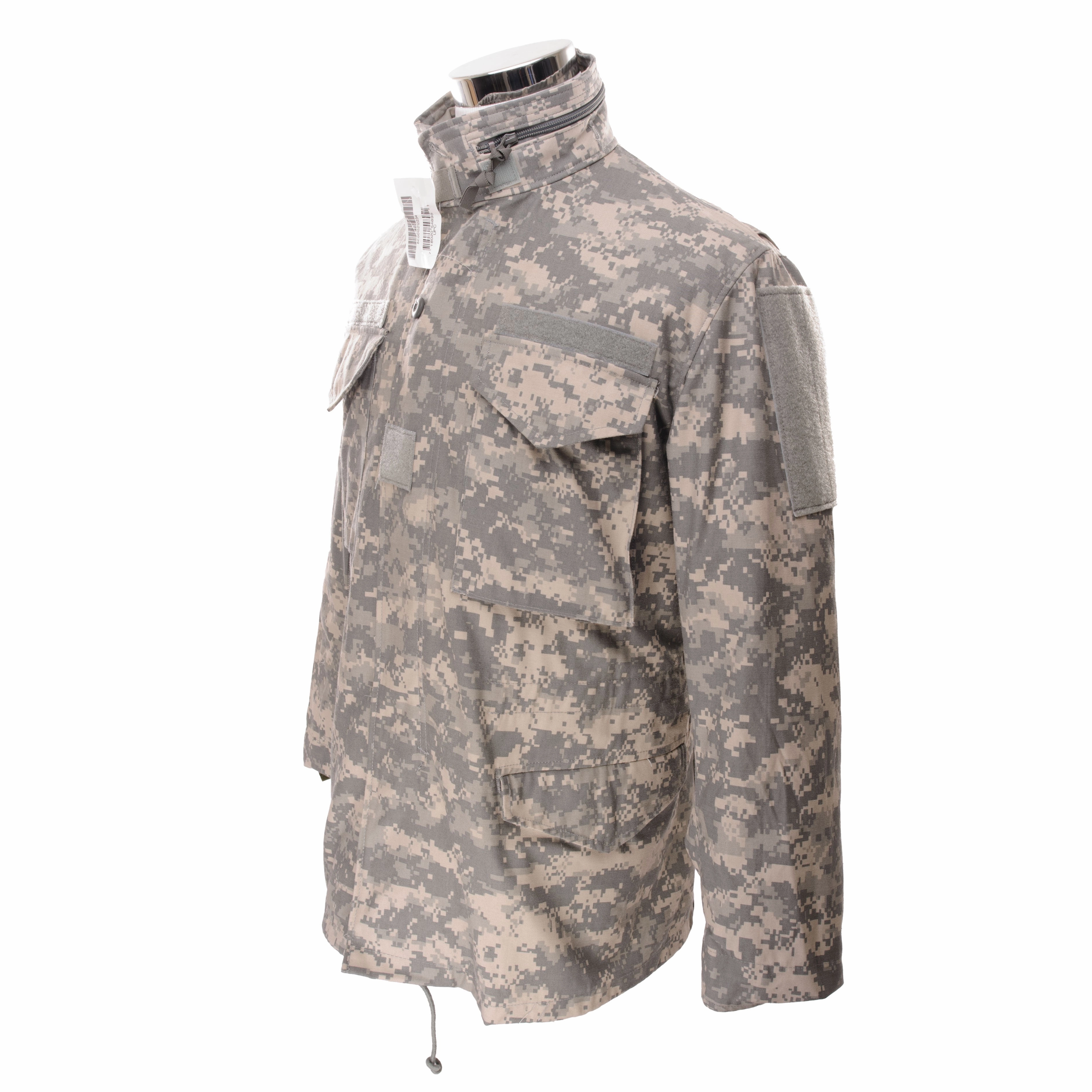 PaddedShoulders Lightweight Wear VINTAGE US ARMY M65 DIGITAL CAMO FIELD JACKET 2008 SIZE SMALL REGULAR NOS