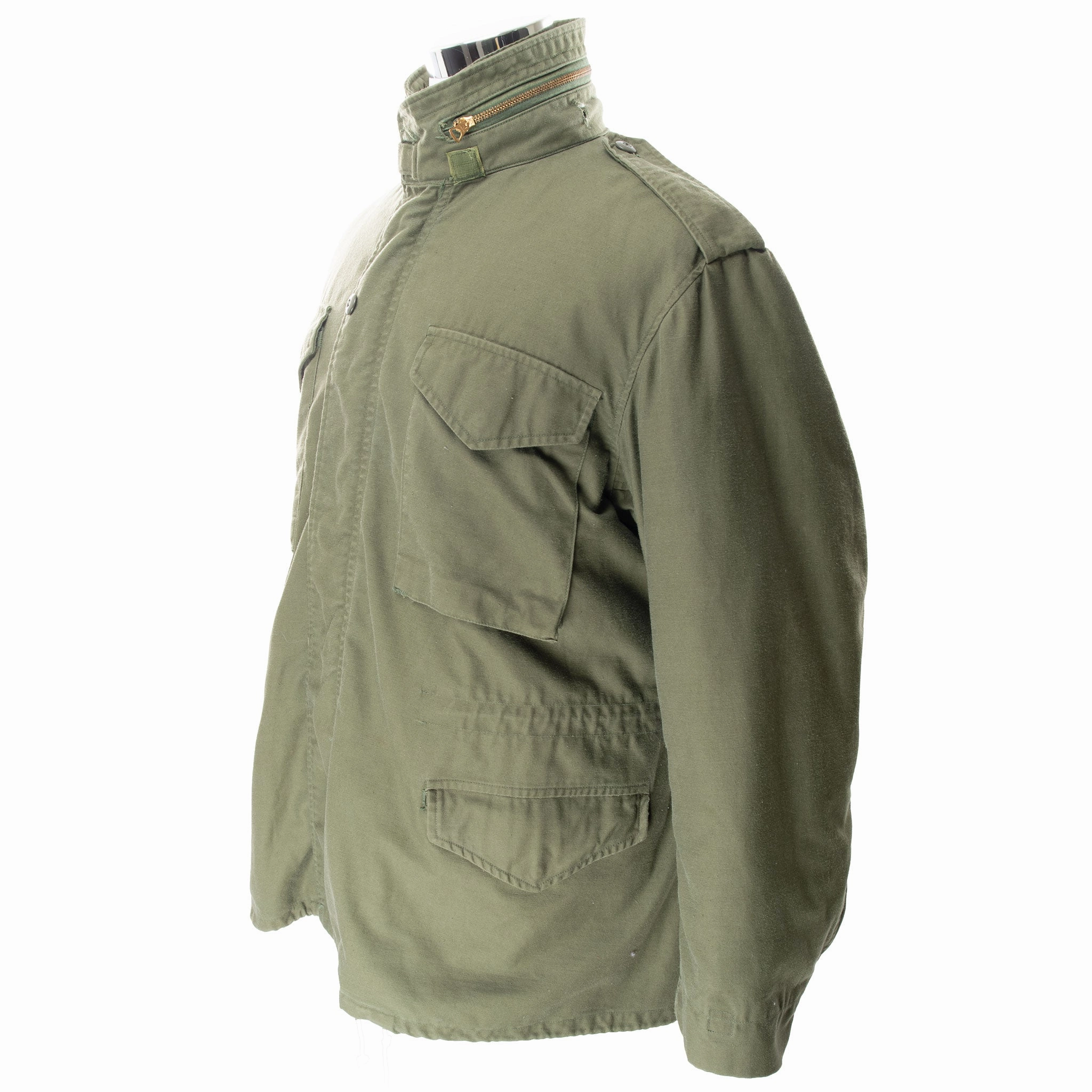 VINTAGE US ARMY M65 FIELD JACKET W LINER 1967 VIETNAM WAR SIZE MEDIUM REGULAR MultiPocket Design Reveal