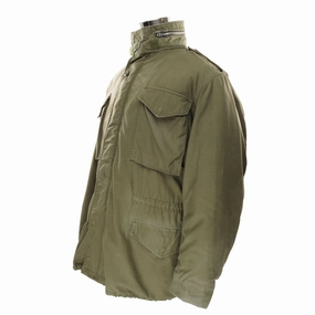 VINTAGE US ARMY M65 M-1965 FIELD JACKET 1971 VIETNAM WAR SIZE MEDIUM REGULAR Layer game UV-protection