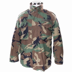 Summer Windproof Jacket VINTAGE US ARMY M65 WOODLAND CAMO FIELD JACKET 1999 MEDIUM REGULAR