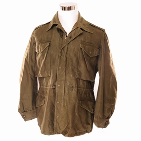 Handmade VINTAGE US ARMY M-1951 M51 FIELD JACKET 1953 KOREAN WAR SIZE MEDIUM SHORT