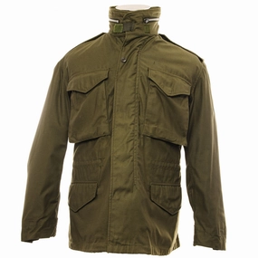 Double Layered Hood suitable for advertising campaigns VINTAGE US ARMY M-1965 M65 FIELD JACKET 1968 VIETNAM WAR SIZE SMALL SHORT DEADSTOCK