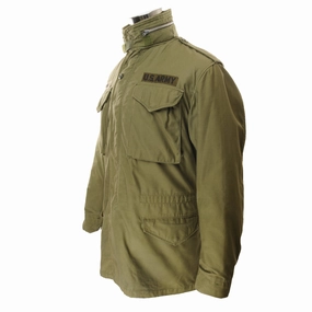 VINTAGE US ARMY M-1965 M65 FIELD JACKET 1971 VIETNAM WAR SIZE SMALL LONG suitable for city tours