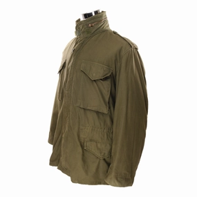 Work Ready VINTAGE US ARMY M-1965 M65 FIELD JACKET 1972 VIETNAM WAR MEDIUM REGULAR W LINER