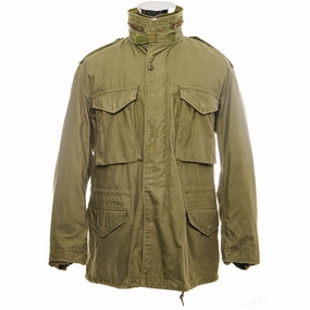 Slim Profile monochromatic VINTAGE US ARMY M-1965 M65 FIELD JACKET 1974 VIETNAM WAR SIZE MEDIUM REGULAR