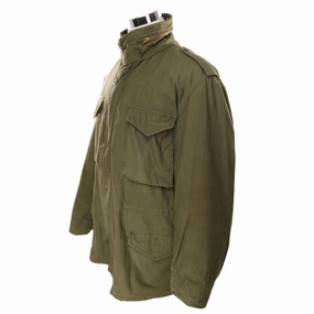 VINTAGE US ARMY M-1965 M65 FIELD JACKET 1975 VIETNAM WAR SIZE LARGE REGULAR holiday