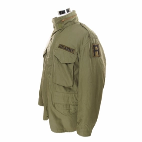 VINTAGE US ARMY M-1965 M65 FIELD JACKET 1976 SIZE LARGE SHORT W LINER design Program