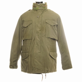 Travel Day VINTAGE US ARMY M-1965 M65 FIELD JACKET 1980 SIZE MEDIUM REGULAR