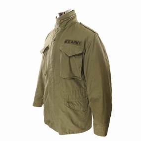 VINTAGE US ARMY M-1965 M65 FIELD JACKET 1980 SIZE SMALL REGULAR Snow Day Performance Edge