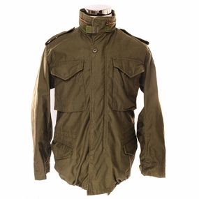 VINTAGE US ARMY M-1965 M65 FIELD JACKET 1980 SIZE SMALL REGULAR Storm Shield Moisture Wicking Technology