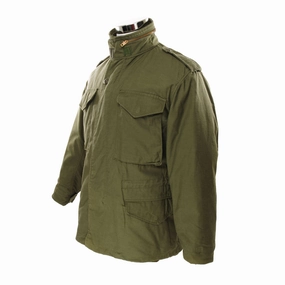 VINTAGE US ARMY M-1965 M65 FIELD JACKET 1981 SIZE SMALL SHORT Layer Up Base Insulation