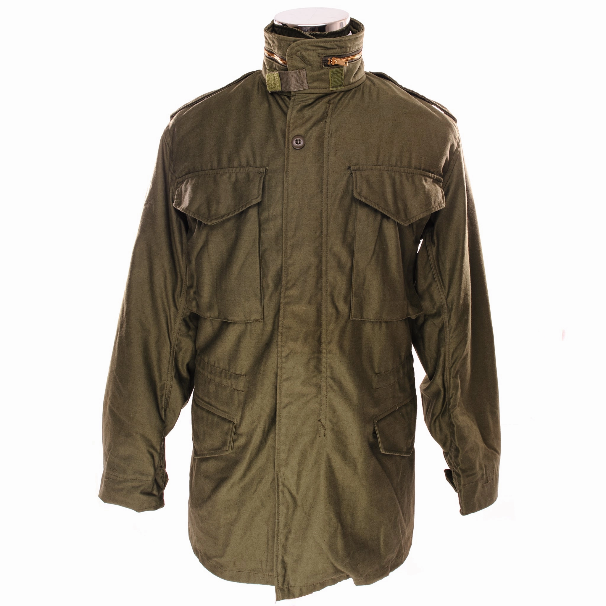 Suede Compressed Packaging VINTAGE US ARMY M-1965 M65 FIELD JACKET 1981 SIZE XSMALL LONG DEADSTOCK