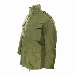 Non Bulky Design VINTAGE US ARMY M-1965 M65 FIELD JACKET 1982 SIZE SMALL LONG