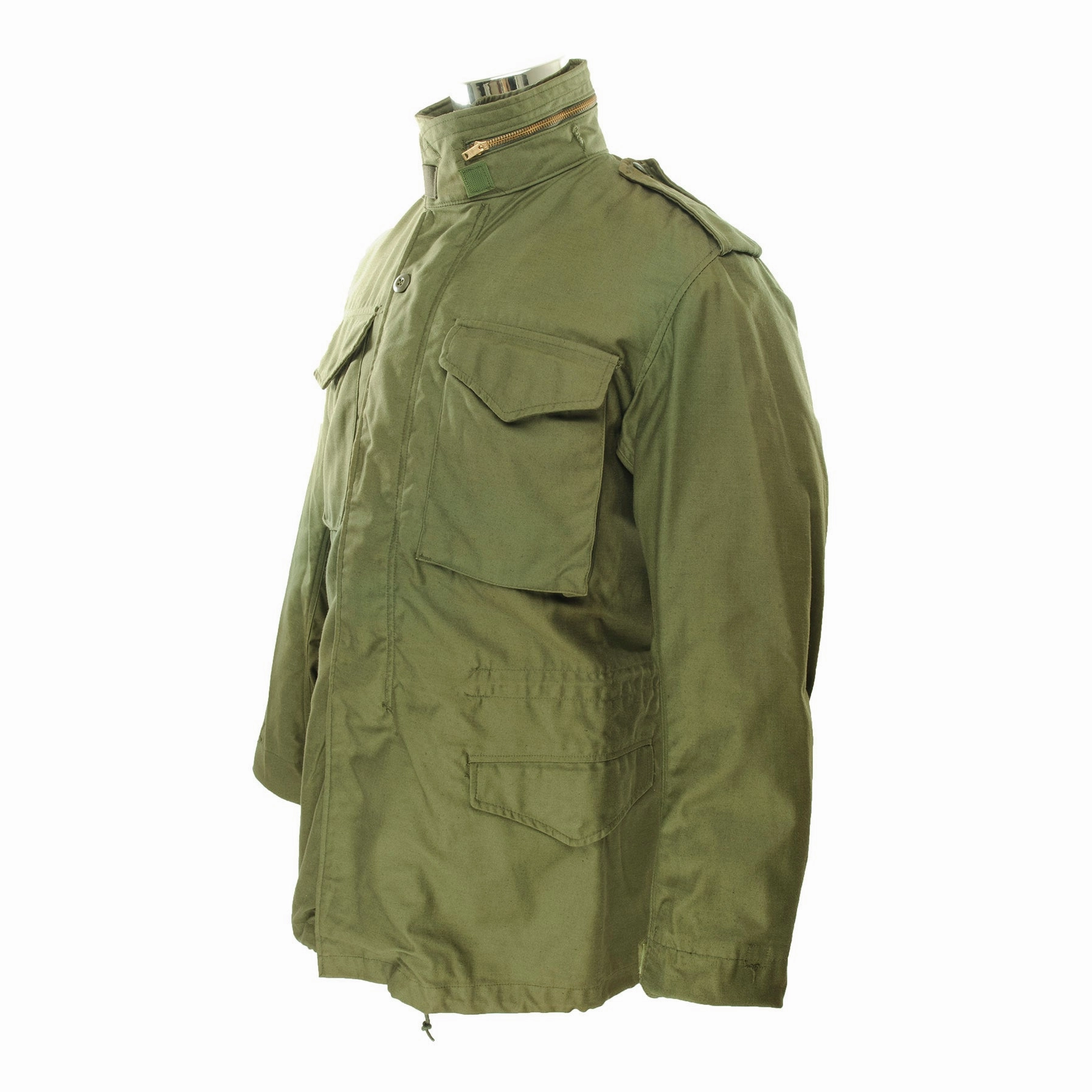 Non Bulky Design VINTAGE US ARMY M-1965 M65 FIELD JACKET 1982 SIZE SMALL LONG