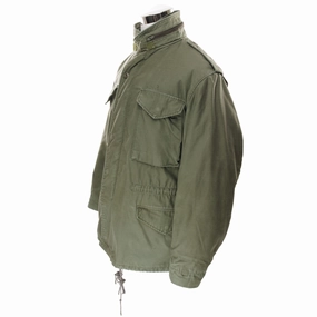 Minimal Lines suitable for advertising campaigns VINTAGE US ARMY M-1965 M65 FIELD JACKET 1987 SIZE MEDIUM REGULAR WITH LINER