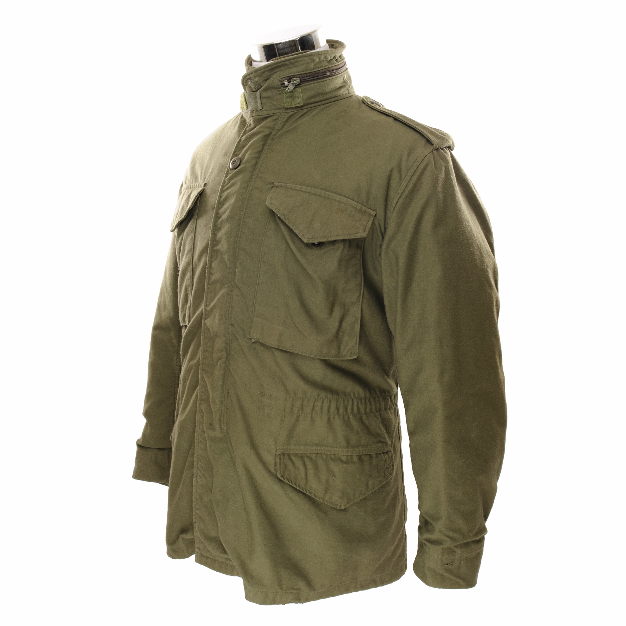 Flexible Seams VINTAGE US ARMY M-1965 M65 FIELD JACKET 1987 SMALL REGULAR