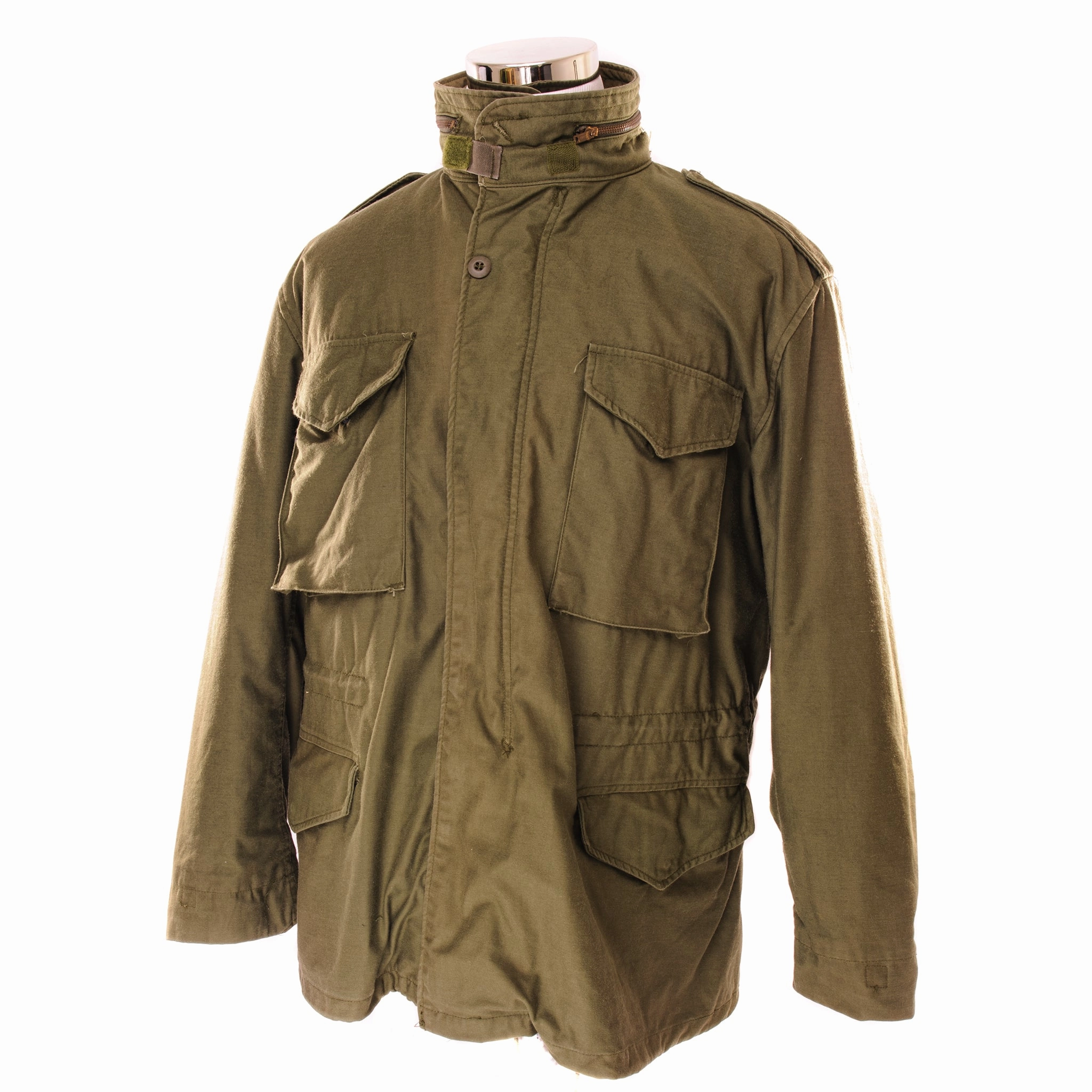 Thermal Gear Insulated Core VINTAGE US ARMY M-1965 M65 FIELD JACKET SIZE LARGE REGULAR WITH LINER