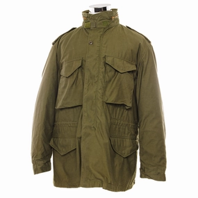 VINTAGE US ARMY M-1965 M65 FIELD JACKET SIZE XL REGULAR WITH LINER Goal Ergonomic Shoulder Design