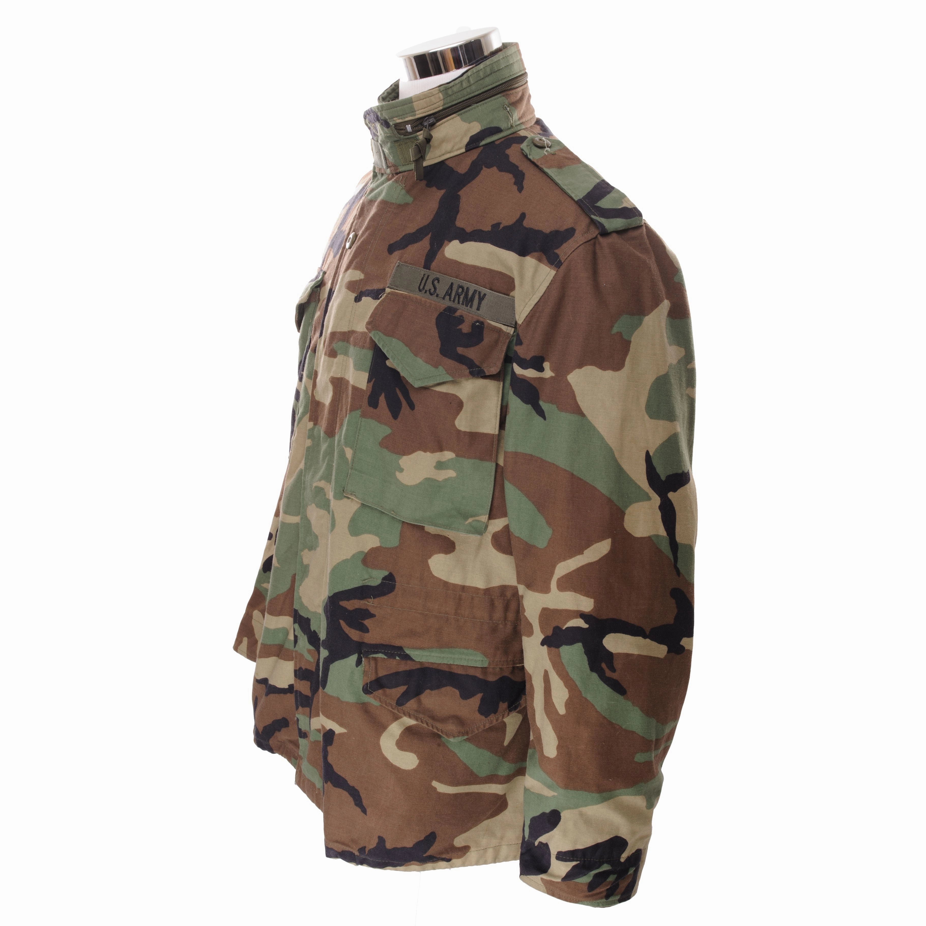 Mouthwash Mid Season VINTAGE US ARMY M-1965 M65 WOODLAND CAMO FIELD JACKET 1999 MEDIUM REGULAR