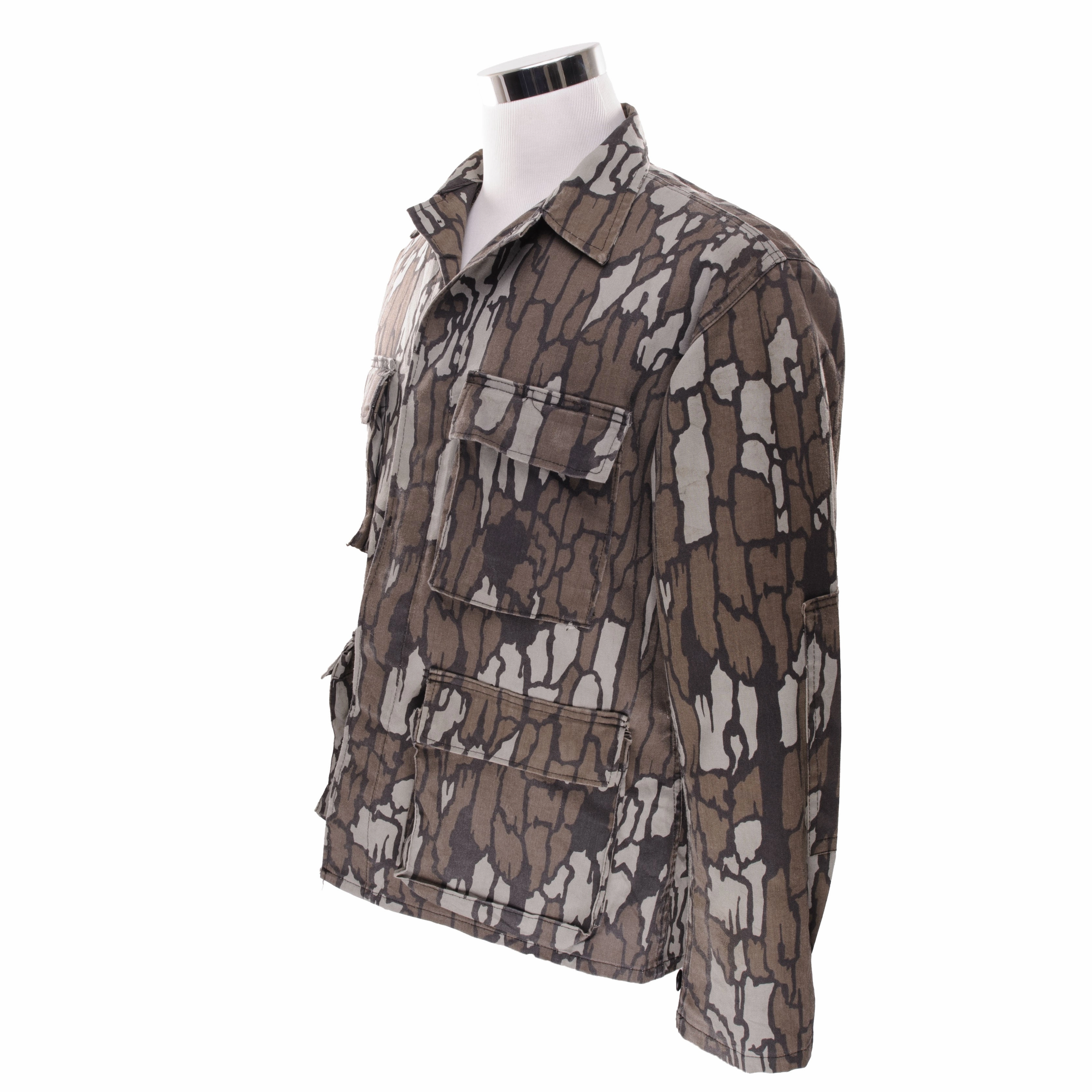 Slide Performance Fit VINTAGE US ARMY TREBARK CAMO COMBAT JACKET 1990S SIZE MEDIUM REGULAR