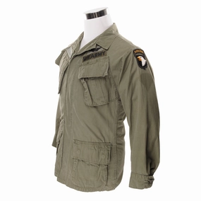 Skill VINTAGE US ARMY TROPICAL COMBAT JACKET PATCH 101 ST AIRBORNE 1969 VIETNAM WAR XS