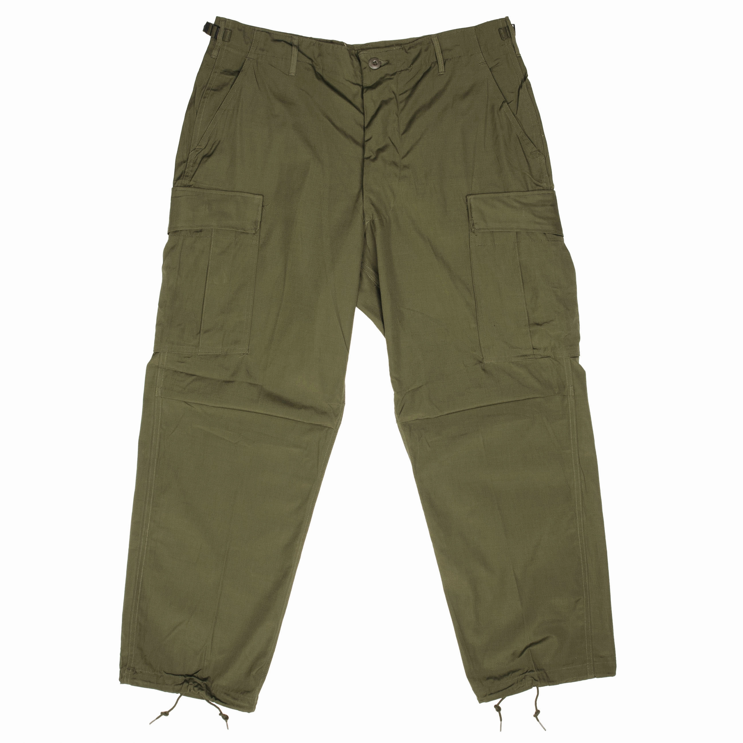 VINTAGE US ARMY TROPICAL COMBAT PANTS TROUSERS 1966 VIETNAM LARGE SHORT NOS NEW Easy Match